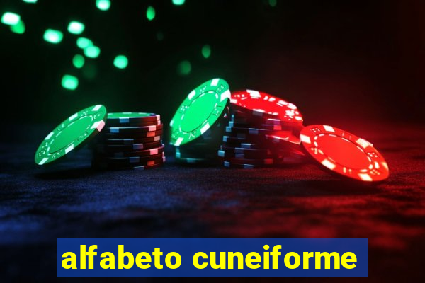 alfabeto cuneiforme